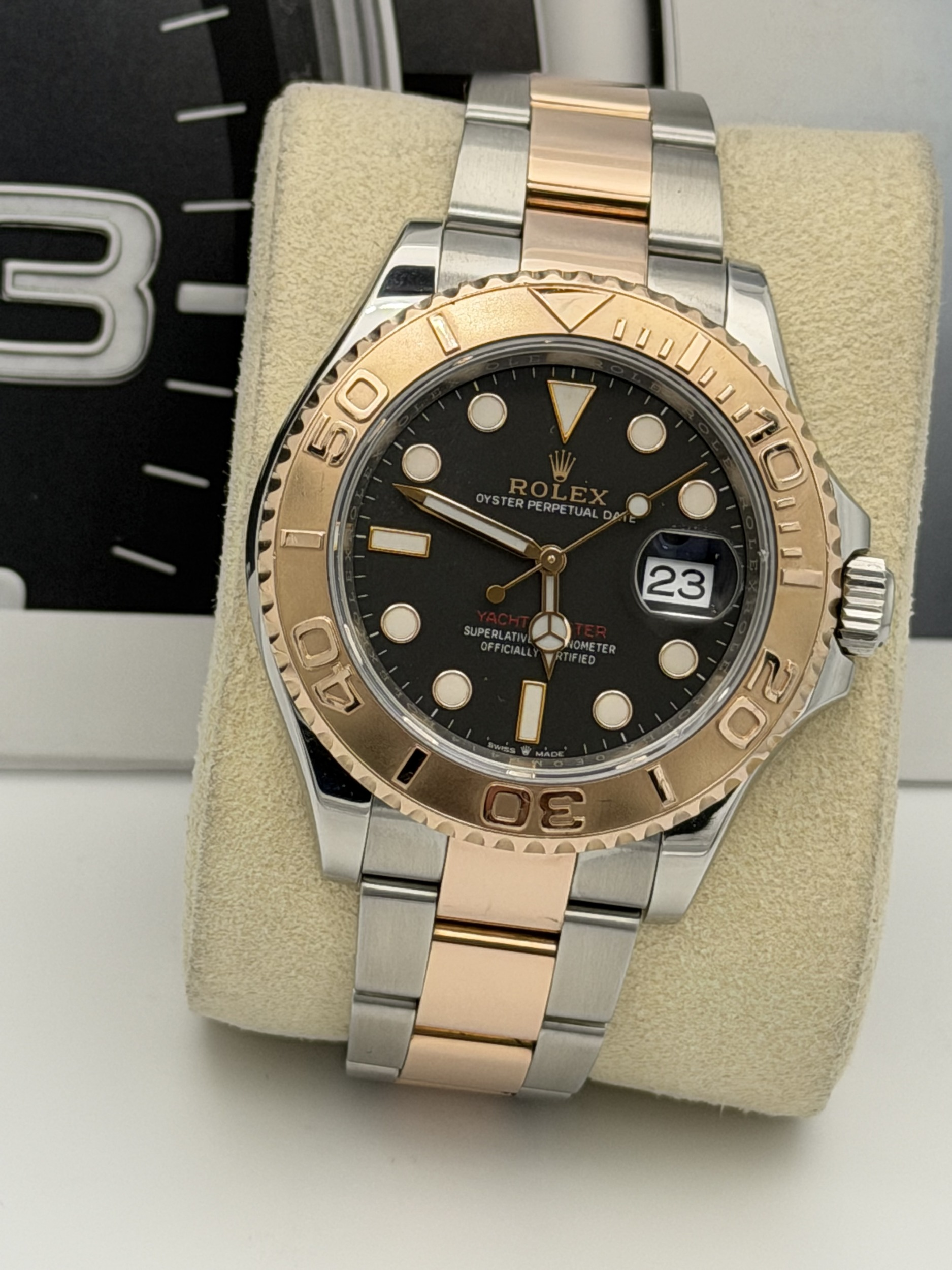 Rolex Yachtmaster 40mm 126621 charcoal dial, everose bi metal oyster 2021