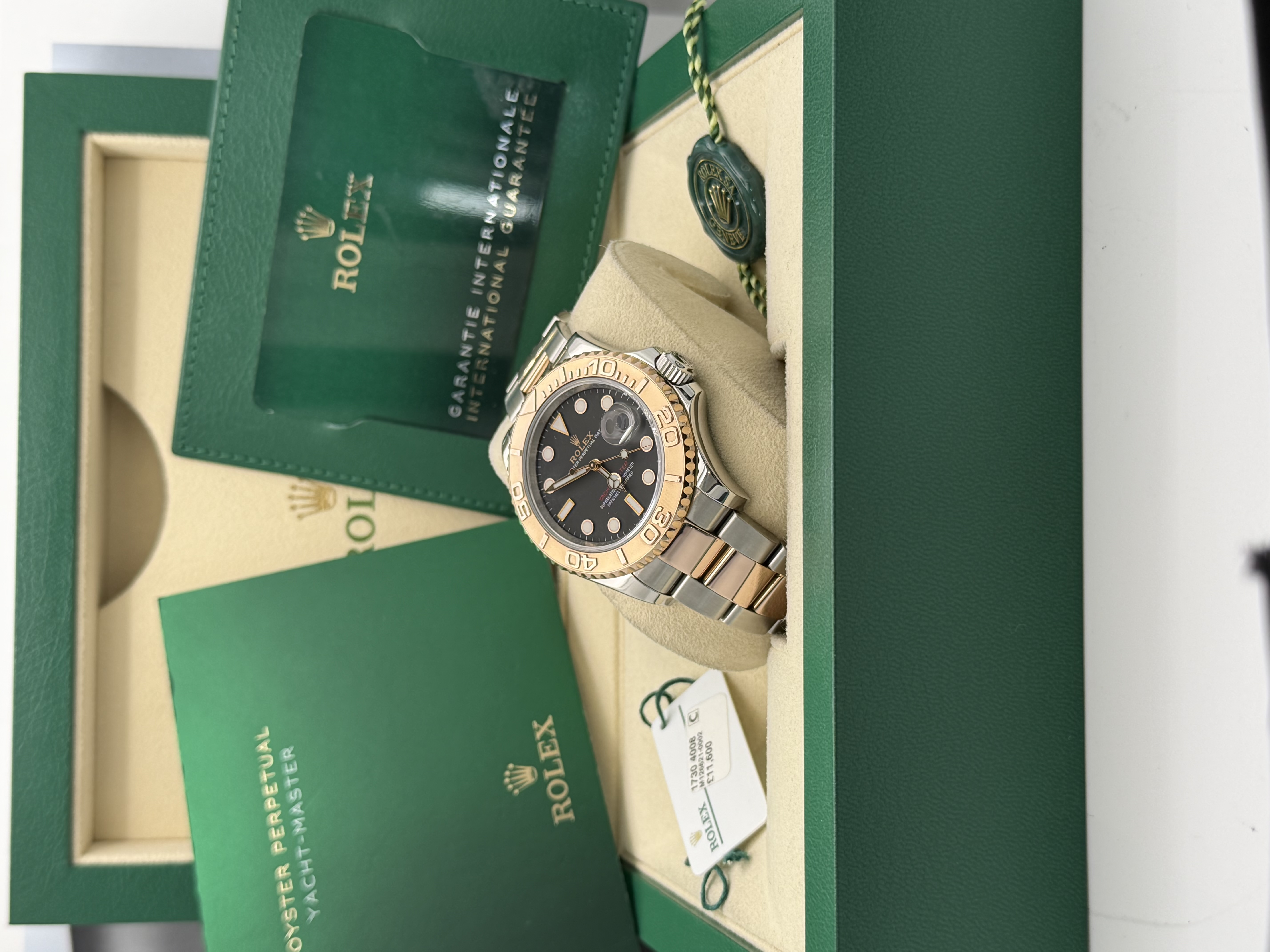 Rolex Yachtmaster 40mm 126621 charcoal dial, everose bi metal oyster 2021