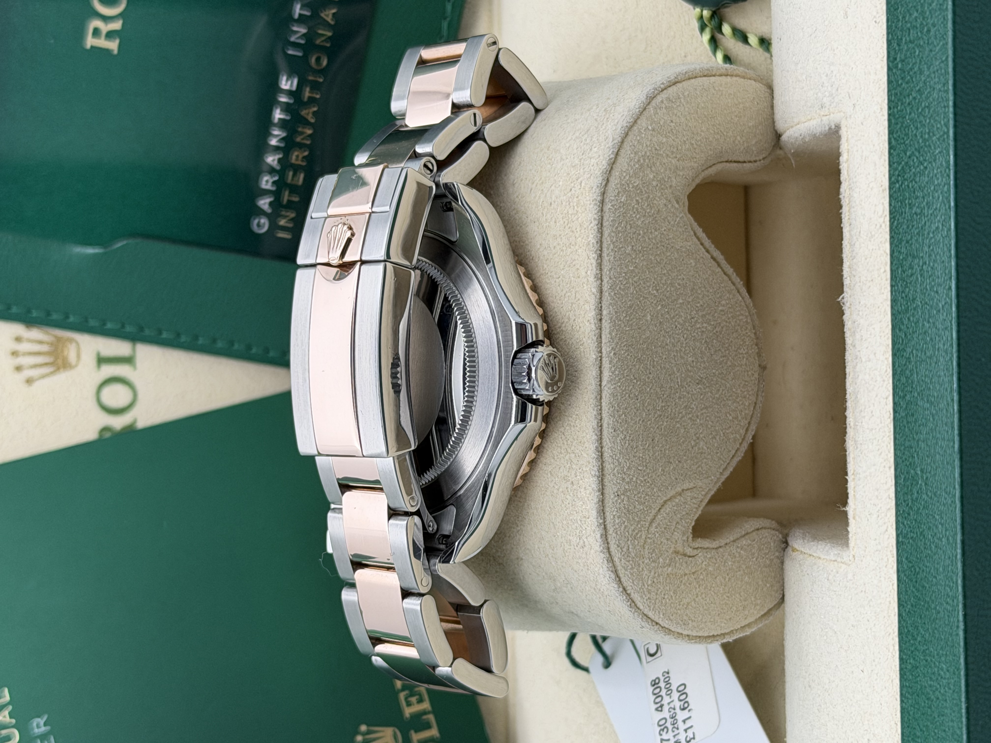 Rolex Yachtmaster 40mm 126621 charcoal dial, everose bi metal oyster 2021