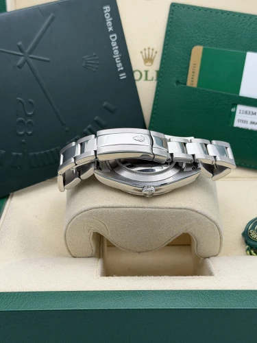Rolex Datejust 2 41mm 116234 2014 black roman, fluted bezel, oyster, 2014