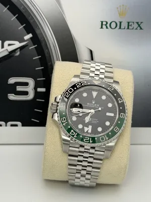 Rolex GMT Master 2 40mm Sprite 126720VTNR jubilee bracelet 2026 unworn