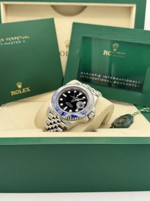 Rolex GMT Master 2 40mm 126710BLNR Batgirl, jubilee bracelet unworn 2025