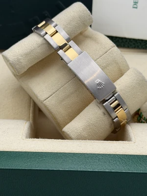 Rolex Datejust 26mm 79163 bi metal oyster, white roman dial, diamond bezel, 2003