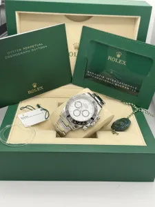 Rolex Daytona 40mm White “Panda” Dial Oyster 126500LN 2025 Unworn