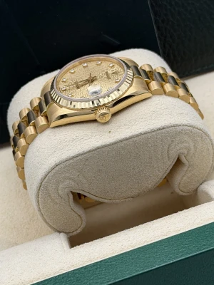 Rolex Datejust 31mm yellow gold president champagne jubilee dial 68278 1991