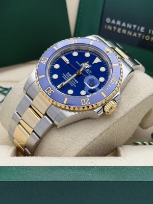 Rolex Submariner date blusey 41mm 126613LB bi metal oyster bracelet 2023