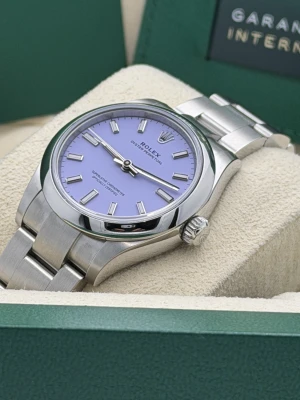 Rolex Oyster Perpetual 31mm Lavender Dial Oyster Bracelet 2026 Unworn