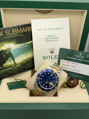 Rolex Submariner Date 40mm Stainless Steel & Yellow Gold 16613LB 1992