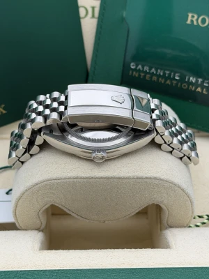 Rolex Datejust 36mm 123234 silver baton dial, jubilee, fluted bezel 2024