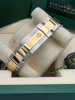 Rolex Datejust 41 bi metal oyster bracelet Wimbledon dial 126333 2021