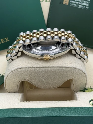 Rolex Datejust 36mm 116233 white roman dial, bi metal jubilee bracelet, 2013