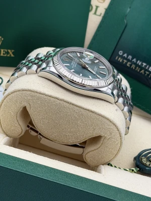 Rolex Datejust 36mm 126234 mint green dial, fluted bezel, jubilee bracelet 2024
