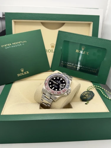 Rolex GMT Master 2 40mm 126710BLRO, Pepsi, oyster bracelet, 2022