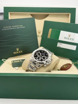 Rolex Daytona 40mm 116520 black dial stainless steel bezel and oyster bracelet 2014