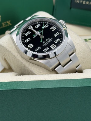 Rolex Air-King 40mm Stainless Steel Oyster Bracelet Smooth Bezel 126900 2022