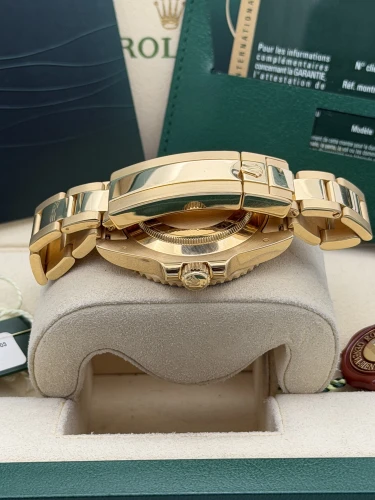 Rolex Submariner date 40mm 116618LB full yellow gold bluesy 2014