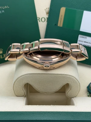 Rolex Skydweller 42mm 326935 Rhodium dial, full rose gold, oyster bracelet, 2018