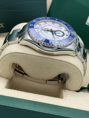 Rolex Yachtmaster 2 116680 44mm, white dial, oyster bracelet, 2017
