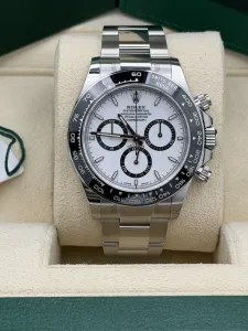 Rolex Daytona 40mm White “Panda” Dial Oyster 126500LN 2025 Unworn