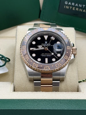 Rolex GMT Master 2 40mm 126711CHNR bi metal Rootbeer, oyster bracelet 2022