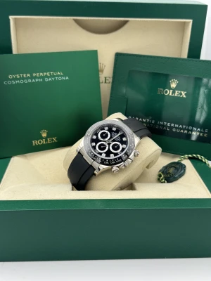 Rolex Daytona 116519LN 40mm white gold black Diamond dial o/flex bracelet 2023