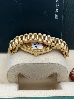 Rolex Datejust 31mm yellow gold president champagne jubilee dial 68278 1991