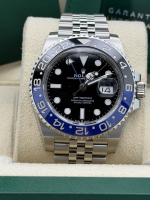 Rolex GMT Master 2 40mm 126710BLNR Batgirl, jubilee bracelet unworn 2025