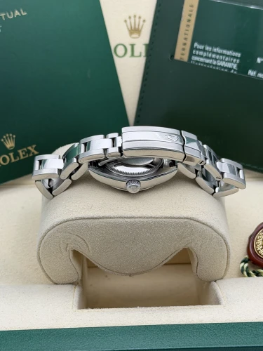 Rolex Datejust 26mm, 179160, white baton, smooth bezel, oyster, 2011