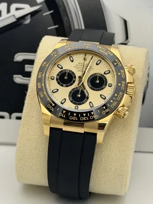 Rolex Daytona 40mm 116518LN Pikachu yellow gold case oyster-flex, 2021 unworn