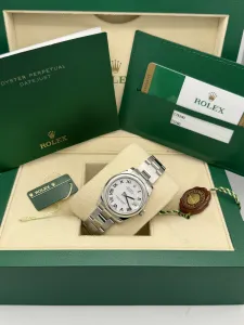 Rolex Datejust 31mm 178240 White Roman Dial Smooth Bezel 2014