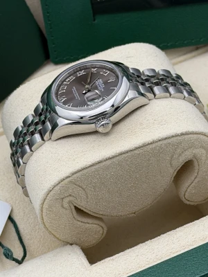 Rolex Datejust 28mm 279160 slate grey dial, jubilee bracelet, smooth bezel 2024