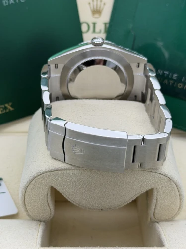 Rolex Oyster Perpetual 41mm 124300 blue dial, oyster bracelet, 2023 unworn