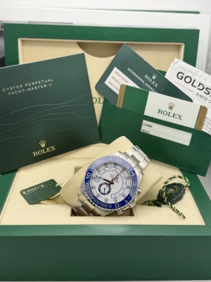 Rolex Yachtmaster 2 116680 44mm, white dial, oyster bracelet, 2017