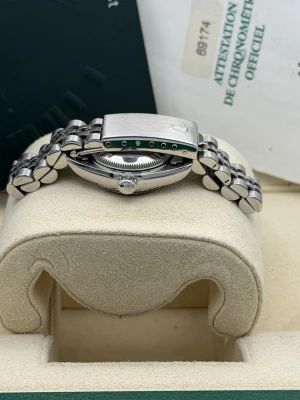 Rolex Datejust 26mm 69174 pink dia dot dial fluted bezel jubilee bracelet 1999