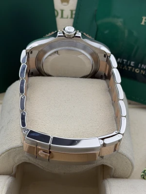 Rolex Yachtmaster 126621 40mm chocolate dial bi metal oyster bracelet 2021