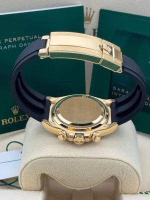 Rolex Daytona 126518LN yellow gold oysterflex meteorite dial 2025 unworn 983 SOR