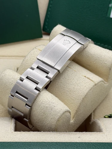 Rolex Oyster Perpetual 39mm 114300 blue dial, oyster bracelet, 2018
