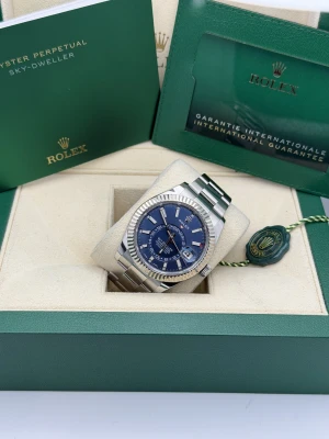 Rolex Skydweller 42mm blue dial stainless steel oyster bracelet 326934 2020