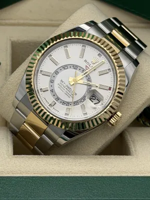 Rolex Sky-Dweller 42mm Steel & Yellow Gold Oyster 336933 2024