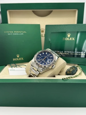 Rolex Sky-Dweller 42mm blue dial oyster bracelet 326934 2020