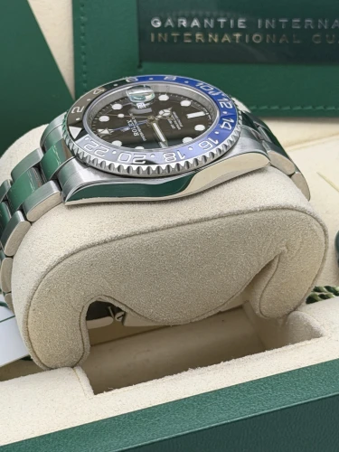 Rolex GMT master 2 40mm 126710BLNR, Batman, oyster bracelet, 2021
