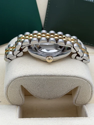 Rolex Datejust 26mm 179173 bi metal fluted bezel, champ dia dial, jubilee, 2008