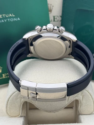 Rolex Daytona 116519LN 40mm white gold black Diamond dial o/flex bracelet 2023