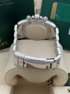 Rolex Daytona 40mm, 116506 platinum baguette dial, platinum oyster bracelet, 2019