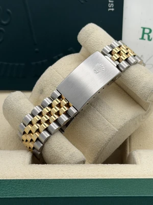 Rolex Datejust 36mm 16233 green vignale dial bi metal jubilee, fluted bezel 1996