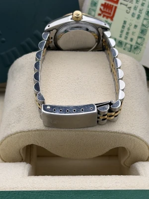 Rolex Datejust 26mm 69173 bi metal champagne diamond dot dial jubilee 1991