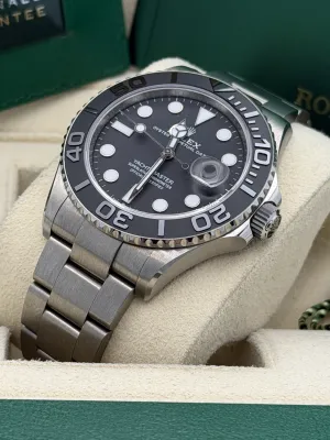 Rolex Yachtmaster 42mm Titanium oyster bracelet 226627 2025 unworn