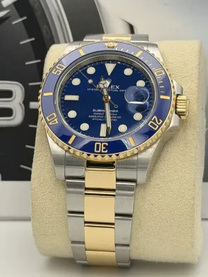 Rolex Submariner date blusey 41mm 126613LB bi metal oyster bracelet 2023