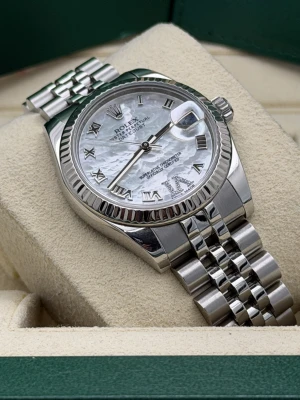 Rolex Datejust 31mm 178274 Mother of Pearl dial, fluted, jubilee bracelet, 2016