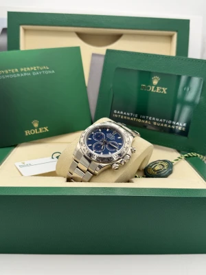 Rolex Daytona 40mm 116509 white gold blue dial 2022